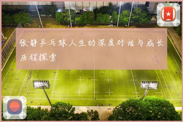 张静乒乓球人生的深度对话与成长历程探索