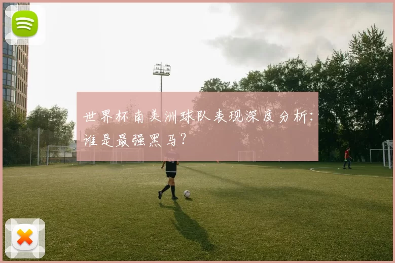 世界杯南美洲球队表现深度分析：谁是最强黑马？