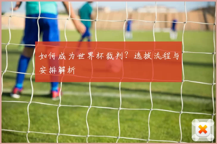 如何成为世界杯裁判?选拔流程与安排解析